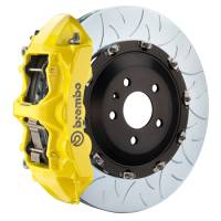 Brembo 06-08 RS4 Front GT BBK 6 Piston Cast 380x34 2pc Rotor Slotted Type-3- Yellow - 1N3.9007A5