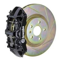 Brembo 10-15 Camaro V6 Front GT BBK 6 Piston Cast 355x32 1pc Rotor Slotted Type-1-Black - 1N5.8001A1