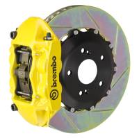 Brembo 16+ Miata MX-5 (ND) Front GT BBK 4 Piston Cast 328x28 2pc Rotor Slotted Type-1- Yellow - 1P2.6001A5