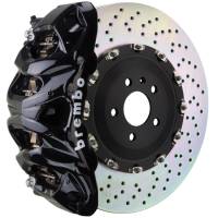 Brembo 07-14 Escalade/ESV/EXT Front GT BBK 8 Piston Cast 412x38 2pc Rotor Drilled-Black - 1Q1.9602A1