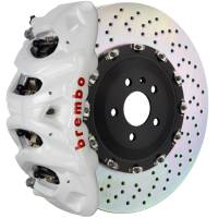 Brembo 07-14 Escalade/ESV/EXT Front GT BBK 8 Piston Cast 412x38 2pc Rotor Drilled-White - 1Q1.9602A6