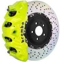 Brembo 07-14 Escalade/ESV/EXT Fr GT BBK 8Pis Cast 412x38 2pc Rotor Drilled-Fluo. Yellow - 1Q1.9602A7