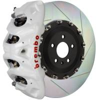 Brembo 07-14 Escalade/ESV/EXT Fr GT BBK 8Pis Cast 412x38 2pc Rotor Slotted Type1-White - 1Q2.9602A6