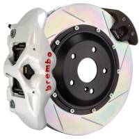 Brembo 17-23 530i/530i xDrive Fr GT BBK 6Pis Cast 380x34 2pc Rotor Slotted Type3-White - 1T3.9002A6