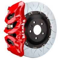 Brembo 15-19 Volkswagen Golf R Front GT BBK 6 Piston Cast 380x34 2pc Rotor Slotted Type3-Red - 1T3.9004A2