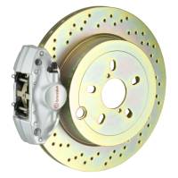 Brembo 12-16 FR-S Exc Model w/ Elec Park Brake Rr GT BBK 2 Pis Cast 2p 316 x20 1pc Rtr Drill-Silver - 2E4.5003A3