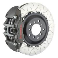 Brembo 05-14 Mustang GT PISTA Fr Race BBK 4Pis Cast 2pc 355x35x53a 2pc Rotor T3-Clear HA - 3K2.8041A