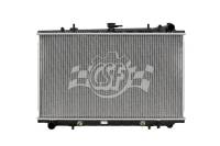 CSF 90-96 Nissan 300ZX 3.0L OEM Plastic Radiator - 2463