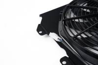 CSF - CSF 92-00 Honda Civic All-Aluminum Fan Shroud w/12in SPAL Fan - Black Finish - Image 2