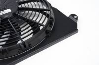 CSF - CSF 92-00 Honda Civic All-Aluminum Fan Shroud w/12in SPAL Fan - Black Finish - Image 4