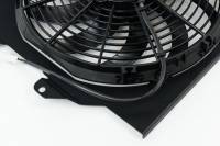 CSF - CSF 92-00 Honda Civic All-Aluminum Fan Shroud w/12in SPAL Fan - Black Finish - Image 5