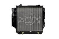 CSF 03-06 Jeep Wrangler 2.4L OEM Plastic Radiator - 3244