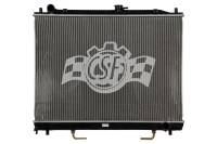 CSF 03-06 Mitsubishi Montero 3.8L OEM Plastic Radiator - 3305