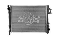 CSF 02-03 Dodge Ram 1500 3.7L OEM Plastic Radiator - 3719