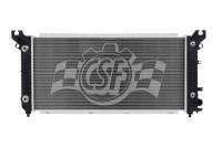 CSF 14-19 GMC Sierra 1500 4.3L OEM Plastic Radiator - 3729