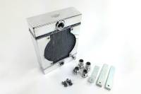 CSF - CSF Universal Drag Race / Tuck Radiator w/9in Spal Fan - 10.5in H x 10in L x 3.6in W - Image 2