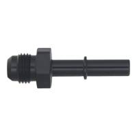 DeatschWerks - DeatschWerks 6AN Male Flare to 5/16in Male EFI Quick Connect Adapter - Anodized Matte Black - Image 2