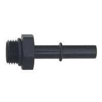 DeatschWerks - DeatschWerks 6AN ORB Male to 5/16in Male EFI Quick Connect Adapter - Anodized Matte Black - Image 2