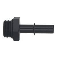 DeatschWerks - DeatschWerks 8AN ORB Male to 3/8in Male EFI Quick Connect Adapter - Anodized Matte Black - Image 2