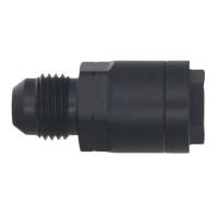 DeatschWerks - DeatschWerks 6AN Male Flare to 5/16in Female EFI Quick Connect Adapter - Anodized Matte Black - Image 2