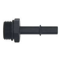 DeatschWerks - DeatschWerks 10AN ORB Male to 3/8in Male EFI Quick Connect Adapter - Anodized Matte Black - Image 2