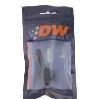 DeatschWerks - DeatschWerks 8AN Female Flare Swivel to 5/16in Male EFI Quick Disconnect - Anodized Matte Black - Image 2