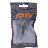 DeatschWerks - DeatschWerks 10AN Female Flare Swivel to 3/8in Male EFI Quick Disconnect - Anodized Matte Black - Image 2