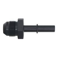 DeatschWerks - DeatschWerks 8AN Male Flare to 5/16in Male EFI Quick Connect Adapter - Anodized Matte Black - Image 2