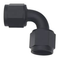 DeatschWerks - DeatschWerks 8AN Flare Female Swivel 90-Degree to 8AN Flare Female Swivel - Anodized Matte Black - Image 2