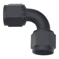 DeatschWerks - DeatschWerks 10AN Flare Female Swivel 90-Degree to 10AN Flare Female Swivel - Anodized Matte Black - Image 2