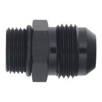 DeatschWerks 8AN ORB Male to 10AN Male Flare Adapter - Anodized Matte Black