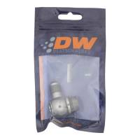 DeatschWerks - DeatschWerks 8AN ORB Male to 6AN Male Flare Low Profile 90-Degree Swivel - Anodized DW Titanium - Image 2