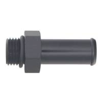 DeatschWerks - DeatschWerks 6AN ORB Male to 1/2in Male Barb Fitting (Incl O-Ring) - Anodized Matte Black - Image 2