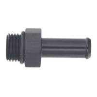 DeatschWerks - DeatschWerks 6AN ORB Male to 3/8in Male Barb Fitting (Incl O-Ring) - Anodized Matte Black - Image 2