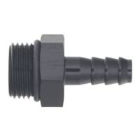 DeatschWerks - DeatschWerks 8AN ORB Male to 5/16in Male Triple Barb Fitting (Incl O-Ring) - Anodized Matte Black - Image 2