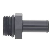 DeatschWerks - DeatschWerks 10AN ORB Male to 1/2in Male Barb Fitting - Anodized Matte Black - Image 2