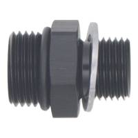 DeatschWerks - DeatschWerks 8AN ORB Male to M16 X 1.5 Metric Male (Incl O-Ring and Washer) - Anodized Matte Black - Image 2