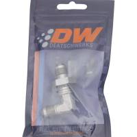 DeatschWerks - DeatschWerks 6AN Male Flare To 6AN Male Flare Bulkhead Adapter 90-Degree (Incl. Nut) - Image 5