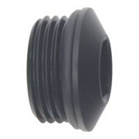 DeatschWerks - DeatschWerks 10AN ORB Male Plug Low Profile Internal Allen/Hex (Incl O-Ring) - Anodized Matte Black - Image 2