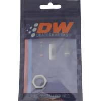 DeatschWerks - DeatschWerks 6AN Bulkhead Nut Smaller OD - Anodized DW Titanium - Image 3