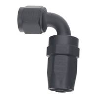 DeatschWerks - DeatschWerks 6AN Female Swivel 90-Degree Hose End CPE - Anodized Matte Black - Image 2