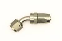 DeatschWerks - DeatschWerks 8AN Female Swivel 45-Degree Hose End CPE - Image 3