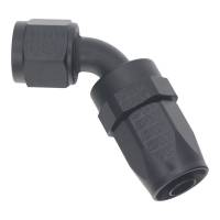 DeatschWerks - DeatschWerks 8 AN Female Flare Swivel 60-Degree Hose End CPE - Anodized Matte Black - Image 2