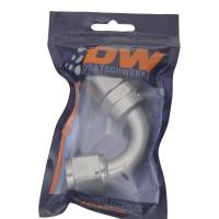 DeatschWerks - DeatschWerks 10AN Female Swivel 120-Degree Hose End CPE - Anodized Titanium - Image 3