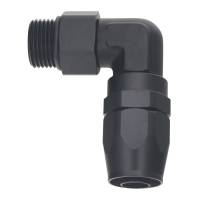 DeatschWerks - DeatschWerks 10AN ORB Female Swivel 90-Degree Hose End CPE - Anodized Matte Black - Image 2