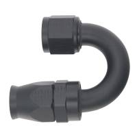 DeatschWerks - DeatschWerks 10AN Female Flare Swivel 180-Degree Hose End CPE - Anodized Matte Black - Image 2