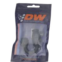 DeatschWerks - DeatschWerks 6AN Female Swivel 180-Degree Hose End PTFE (Incl Olive Insert) - Anodized Matte Black - Image 4