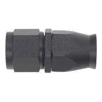 DeatschWerks - DeatschWerks 10AN Female Swivel Straight Hose End PTFE (Incl 1 Olive Insert) - Anodized Matte Black - Image 2