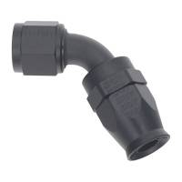 DeatschWerks - DeatschWerks 10AN Female Flare Swivel 60-Degree Hose End PTFE - Anodized Matte Black - Image 2