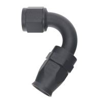 DeatschWerks - DeatschWerks 10AN Female Flare Swivel 120-Degree Hose End PTFE - Anodized Matte Black - Image 2